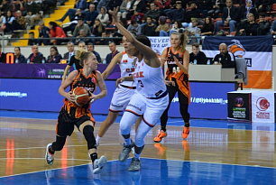 UMMC powered its way past Cukurova and collected the first hundred in the season 