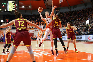 UMMC twice disappointed Nadezhda in the EuroLeague 