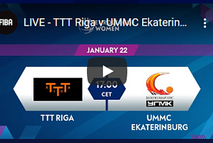 TTT Riga v UMMC Ekaterinburg - EuroLeague Women 2020-21