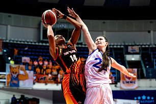 UMMC largely prevailed over Dynamo in Novosibirsk