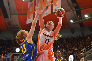 UMMC beat Castors Braine twice and came up with the third hundred 