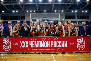 БК УГМК стал чемпионом России в 13-ый раз подряд