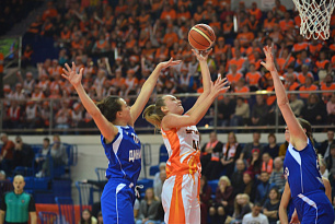 Prior to EuroLeague start UMMC outplayed Dynamo Novosibirsk